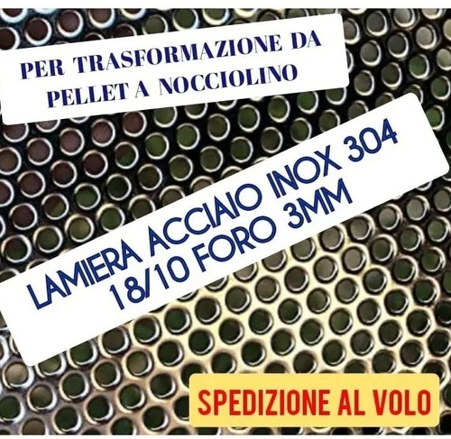 Pezzi lamiera forata - pezzi, inox