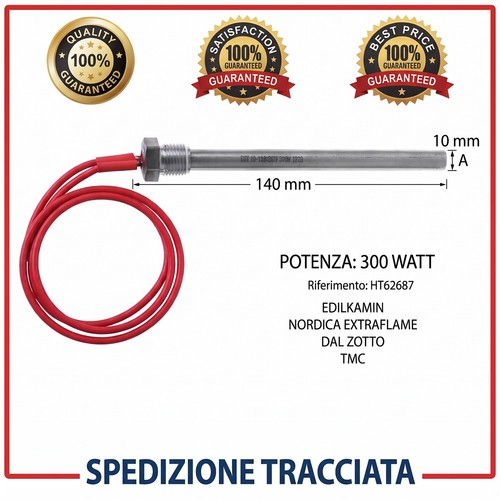 Candeletta accensione stufa - candeletta,