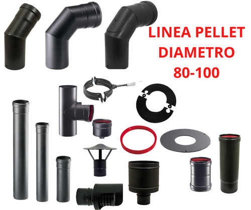 Kit canna fumaria interno - kit, da