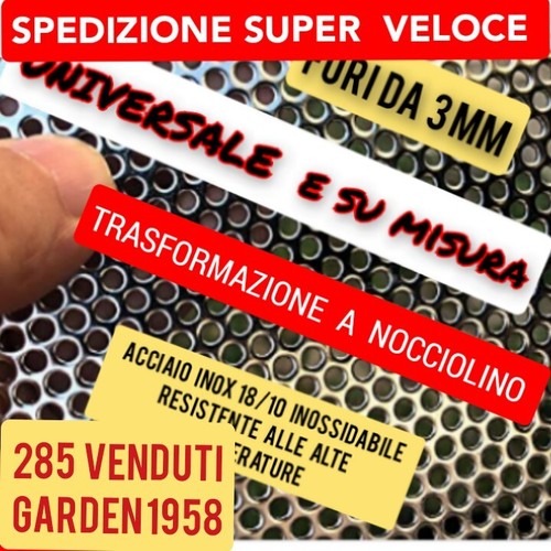 Lamiera forata acciaio - , inox