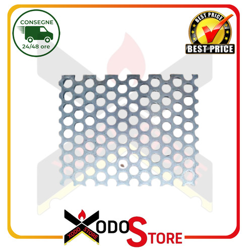 Lamiera forata inox braciere